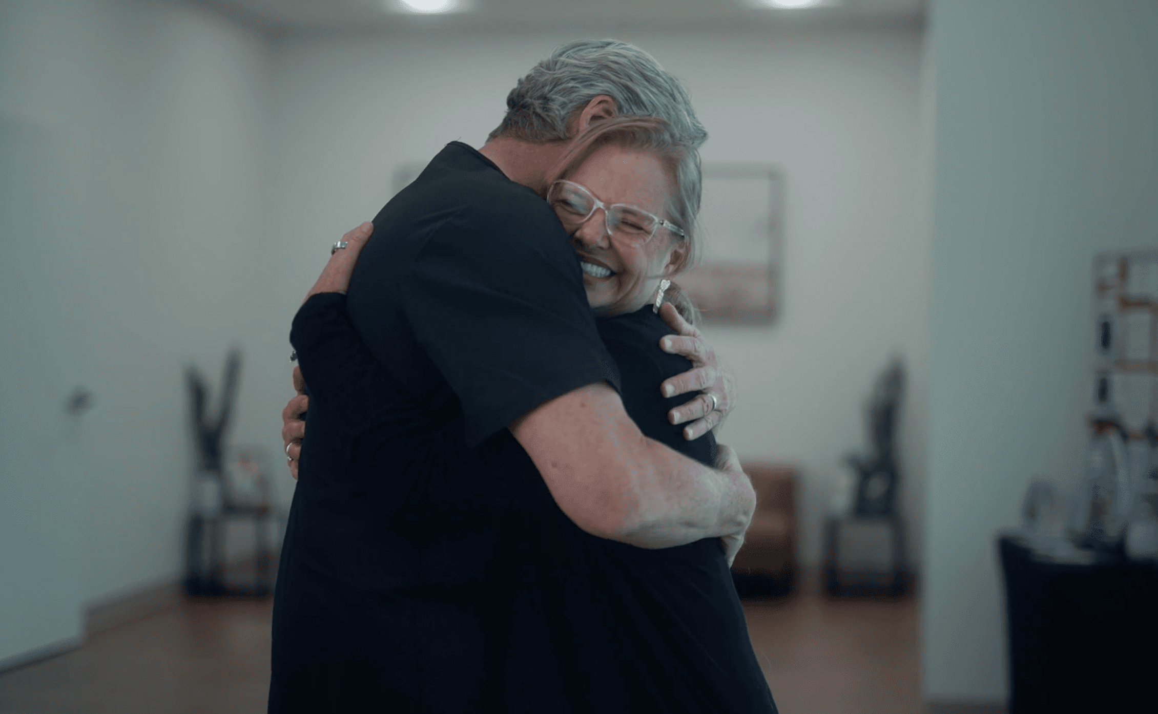 Dr. Powless with a patient at St. Pete Family & Cosmetic Dentistry.