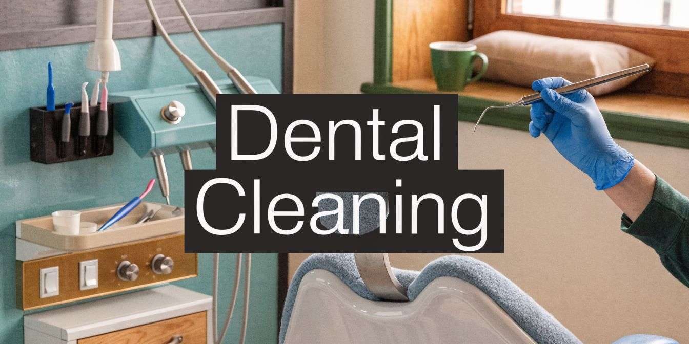 what-happens-during-a-dental-cleaning-dental-cleaning Dental cleaning in progress with gloved hand holding dental instruments near a dentist chair and equipment